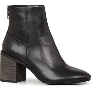 All Saints Idella Black Ankle Boots